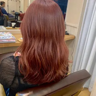 ロング カラー NUMBER_ ユイナのヘアスタイル