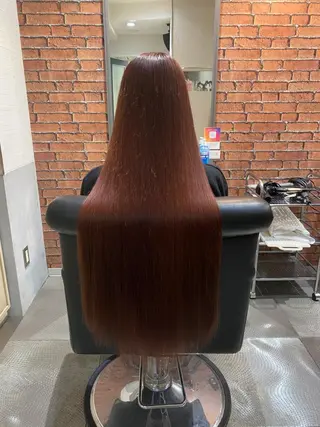 ロング カラー beaute錦糸町 🦖⋆͛yuka💚のヘアスタイル