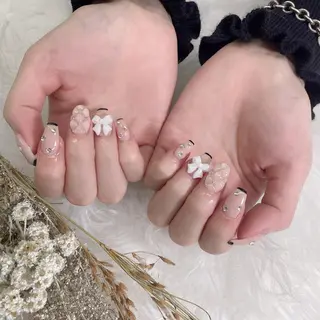 ネイル 🦋ネイルサロン ブラン🌈ゆりのネイルデザイン