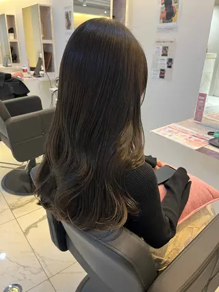 ロング カラー 透明感カラー/大阪 Rieのヘアスタイル