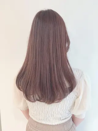 ロング カラー なりたいが叶う ながしまじゅんきのヘアスタイル
