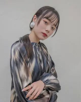 ロング ヘアアレンジ gite カワムラナオキのヘアスタイル