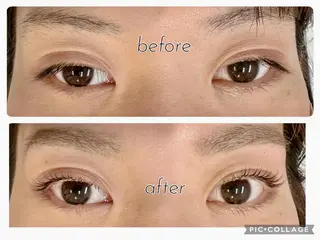 マツエク・マツパ アイブロウ トータルビューティーサロンALICE所属・Yanagida Yurieのマツエク・マツパデザイン