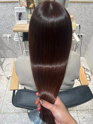 ロング カラー 暖色カラー/ パリジェンヌ💟みくのヘアスタイル