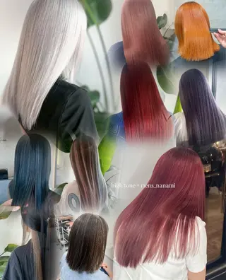 ロング RIENS Xrea nanamiのヘアスタイル