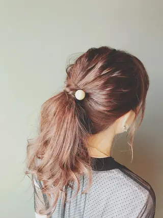 ロング ヘアアレンジ 立川、北口.ans 黒木 和大のヘアスタイル