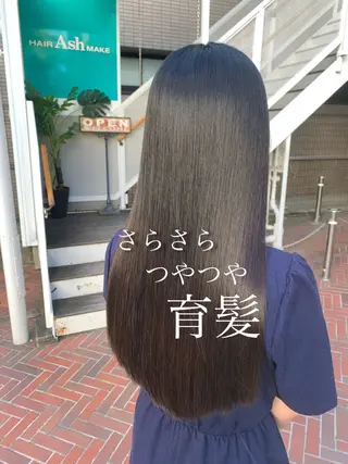 ロング 《褒められる》 透明感カラー/小嶋のヘアスタイル