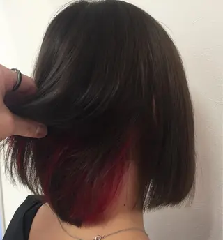 ショート カラー SALOWIN梅田 サロウィン所属・縮毛•酸性矯正特化/ 美髪•髪質改善/KJのヘアスタイル