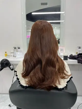 ロング 💍大人デザイン /ハイトーン♡リクトのヘアスタイル