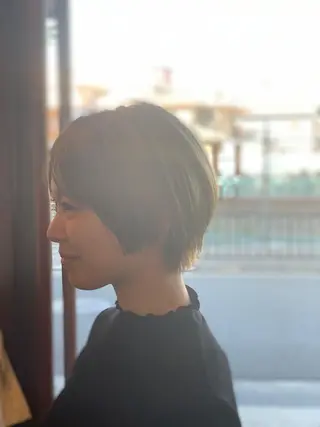 ショート カラー CLASSICO hair 京田辺店所属・浜井 尚希のヘアスタイル