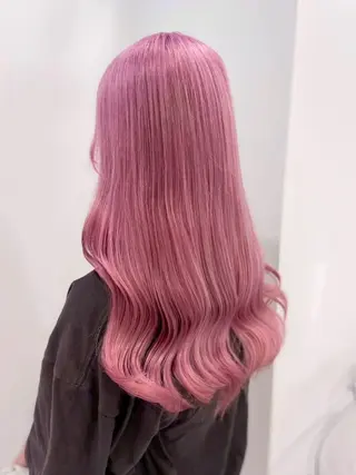 ロング カラー トレンド暖色ヘア♥️ miu♥️のヘアスタイル