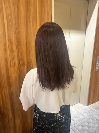 カラー トーンアップ🦢 ユメのヘアスタイル