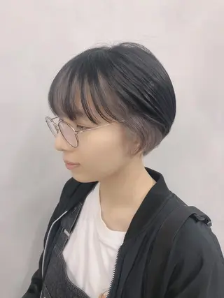 ショート レイヤーカット 古川洋之のヘアスタイル