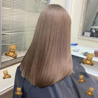 ロング カラー salon village所属・色落ちまで可愛い🧚 心斎橋hikaruのヘアスタイル