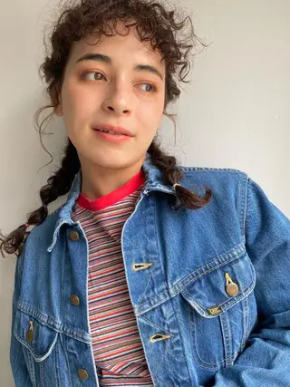 ロング カラー パーマ Hayashi Shioriのヘアスタイル