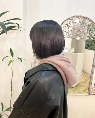 セミロング カラー ヘアアレンジ ブリーチなし/ レイヤー🌿runaのヘアスタイル