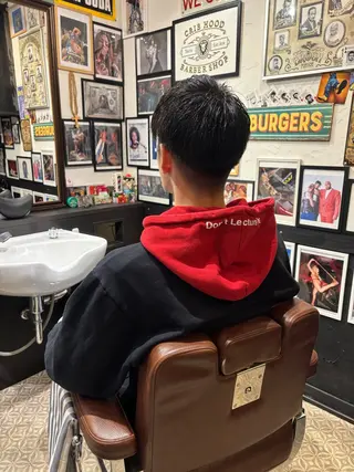 ショート パーマ メンズ CribHoodbarbershop所属・白井 昇太のヘアスタイル