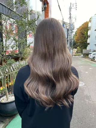 ロング 【艶ヘア】 どうまえのヘアスタイル