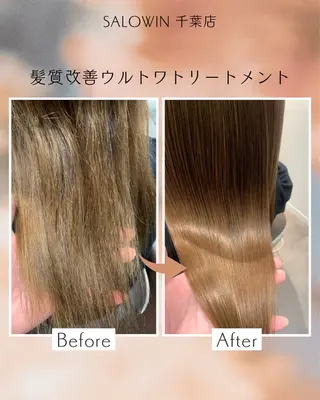 セミロング SALOWIN  千葉店所属・松田 啓志のヘアスタイル