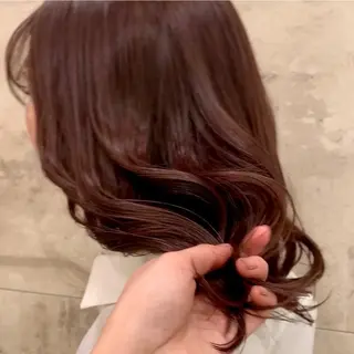 カラー 韓国🇰🇷透明感 ERIのヘアスタイル