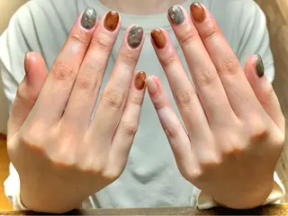 ネイル うる艶♡透明感ネイル Rirashiaのネイルデザイン