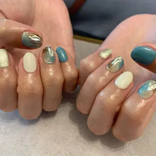 ネイル komorebi. 小峯 真実のネイルデザイン