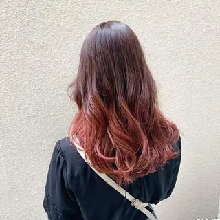 セミロング カラー FERIA fam 小林勇太のヘアスタイル