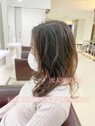 ミディアム OrchiD.byhair所属・六丁の目/伊藤 /大人可愛いショートのヘアスタイル