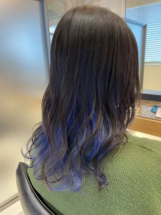 セミロング カラー 🦕小林 大地🦕のヘアスタイル