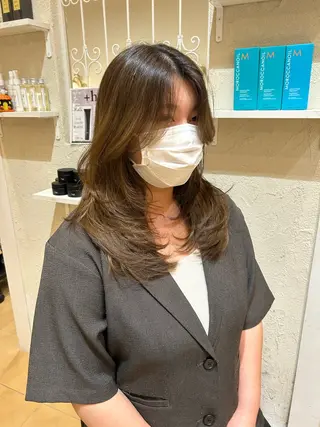 ロング 今中 紗英のヘアスタイル