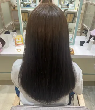 ロング つちだ ゆうひ / 暗髪カラー⟡.·のヘアスタイル