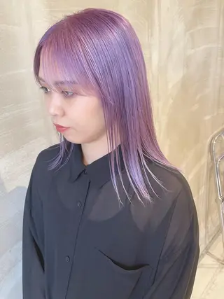 ミディアム ill.所属・ill［イル］大須 ダブルカラー髪質改善のヘアスタイル