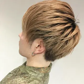 ショート メンズ 小國 綾かのヘアスタイル