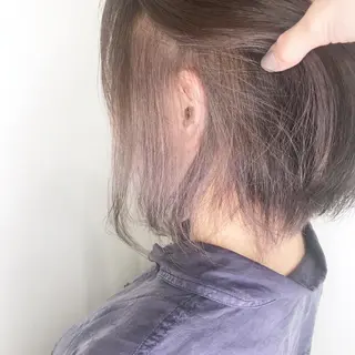 ショート カラー 似合わせ提案サラ艶♡ 彩華のヘアスタイル