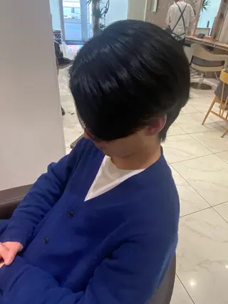 ショート パーマ メンズ メンズ縮毛・ 曲がる縮毛矯正のヘアスタイル