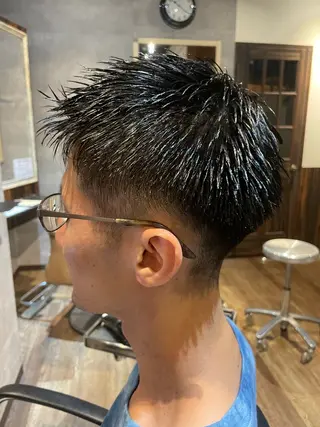 ショート メンズ カットモデル 募集✨のヘアスタイル