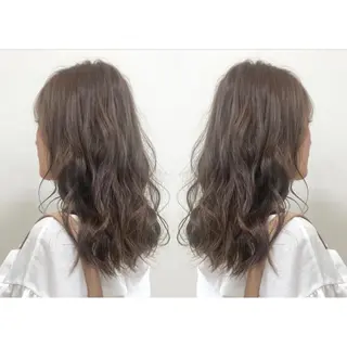 ロング カラー 似合わせ/透明感カラ ー/QUATRO谷口のヘアスタイル