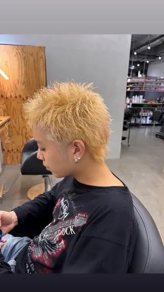 ショート メンズ N 【エヌ】のヘアスタイル