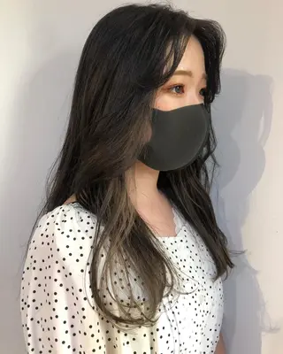 ロング カラー spooopy所属・🕊大垣 めぐみ🕊のヘアスタイル