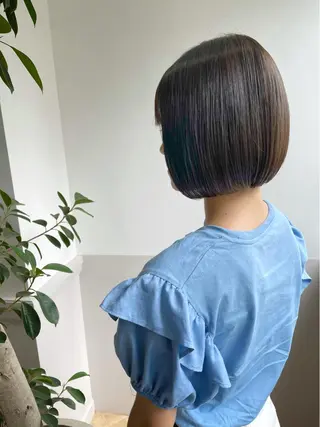 ショート カラー 木下英治/ショート カット/銀座のヘアスタイル