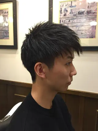 ショート ヒロ銀座ヘアーサロン 五反田店所属・寺嶋 涼のヘアスタイル