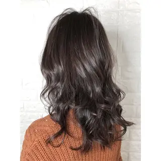 ミディアム カラー KIZU 髪質改善 オカルト怪談のヘアスタイル