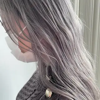 ロング カラー 実力派スタイリストの 完全無料パーマのヘアスタイル