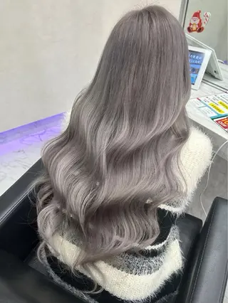 ロング 🥀レイヤー/ブリー チカラー/ゆうか🥀のヘアスタイル