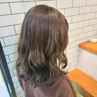 セミロング muk hair所属・muk hair篠村 髪質改善/完全個室のヘアスタイル