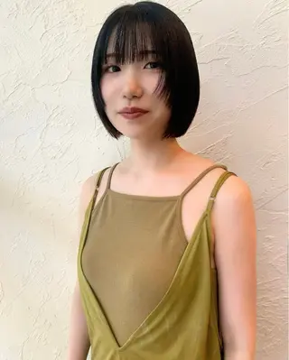 ショート カラー 庄司 朱里のヘアスタイル