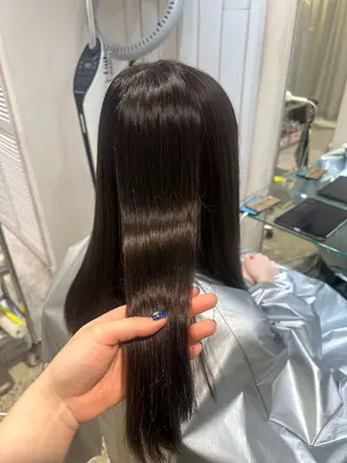 ミディアム HUMANあすか /レディースカットのヘアスタイル