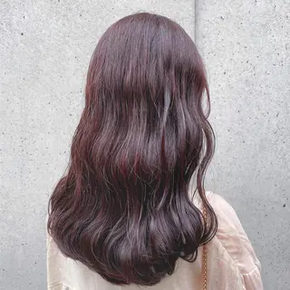 セミロング カラー かりん 🤍のヘアスタイル