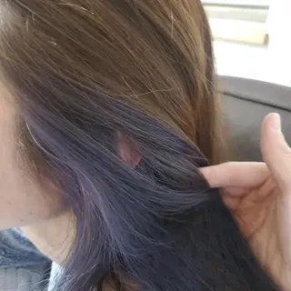 セミロング カラー 堀 凌紀のヘアスタイル