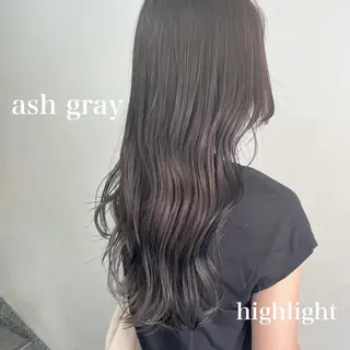 ロング カラー 切りっぱなしボブ ソノキユウカのヘアスタイル